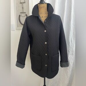 Vintage Penmans Reversible Quilted Equestrian Barn Coat Jacket Vintage Size S